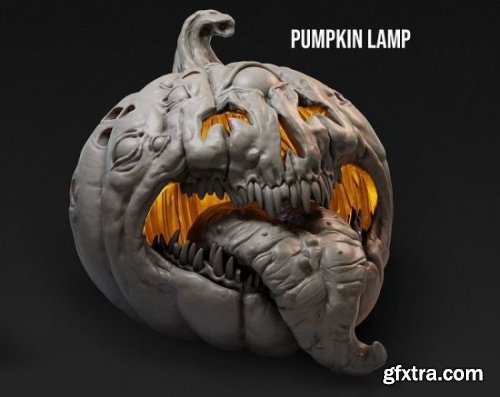 Pumpkin Lamp - 3D Print Model