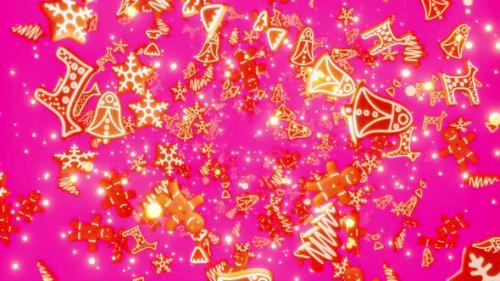 Videohive - Gingerbread Cookies Party 01 HD - 40483248