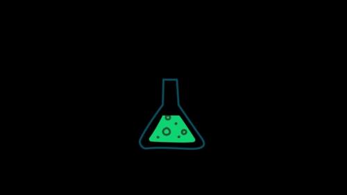 Videohive - Potion Lab Animation On Alpha Channel - 40519783