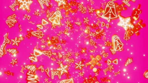 Videohive - Gingerbread Cookies Party 02 HD - 40521113