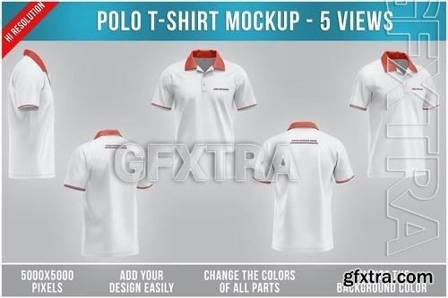 Polo T-Shirt Mockups BA67U8B