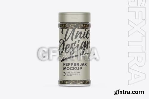 Pepper Jar Mockup 3PKQ83S