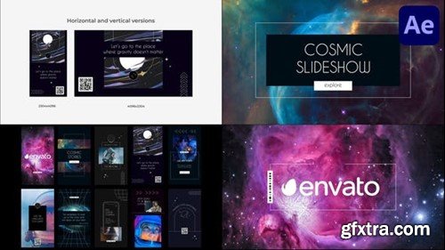 Videohive Cosmic Slideshow for After Effects 40558476