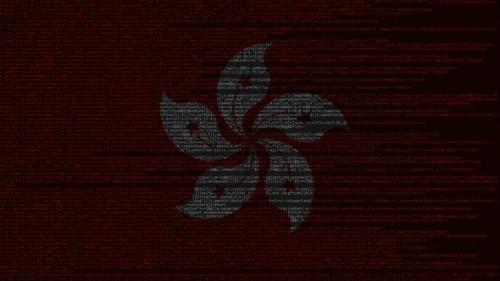 Videohive - Source Code and Flag of Hong Kong - 40281947