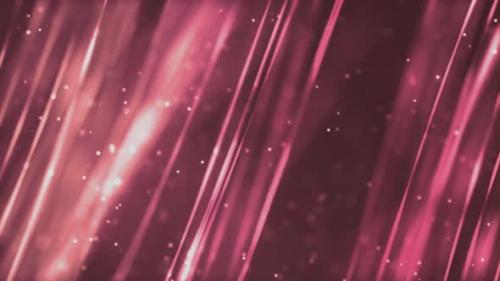 Videohive - Pink Lights Lines And Particles Glow Loop - 40332770