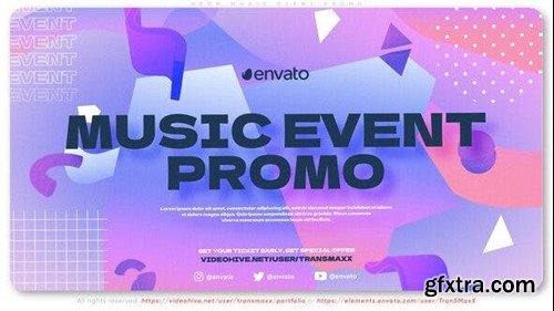 Videohive Neon Music Event Promo 40574975