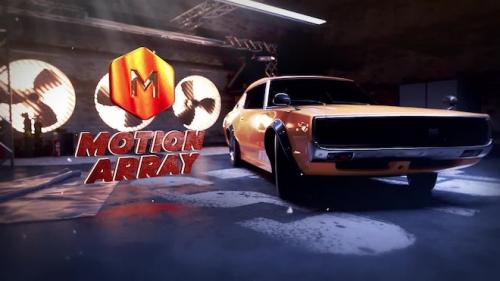 MotionArray - Car Logo Racing Reveal V.2 - 1226457