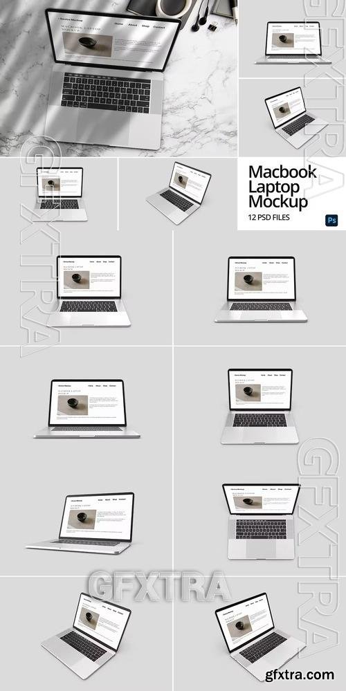 Macbook Laptop Mockup QTB6YCZ