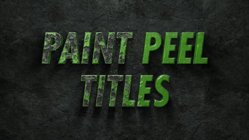 Videohive - Paint Peel Titles - 28210304