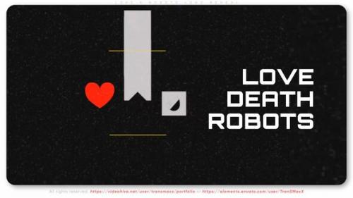 Videohive - Love Death Robots | Logo Reveal - 40671326