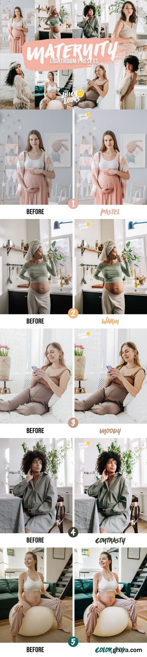 Maternity Lightroom Presets Photoshop