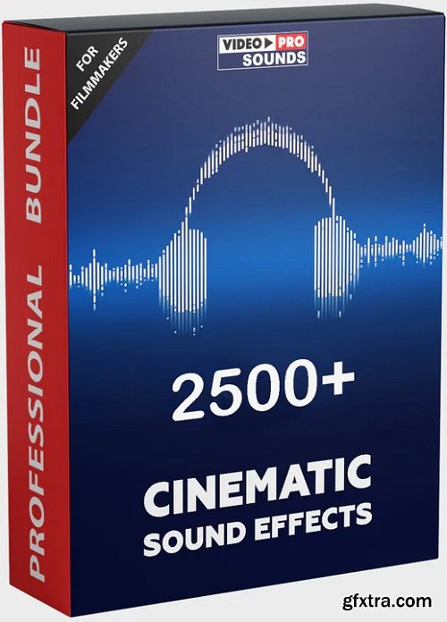 Video-Presets 2500+ Cinematic Sound Effect [FOR FILMMAKERS] WAV-FANTASTiC