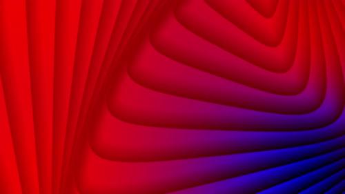 Videohive - Animated blue, red background. 4k blue and red stripe wave gradient animation - 40681083