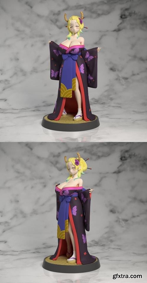 Lucoa from Miss Kobayashis Dragon Maid – 3D Print