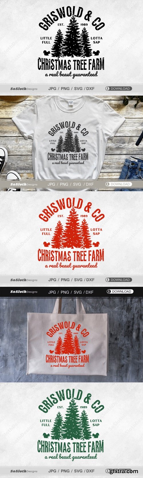 Griswold Christmas Tree Farm Svg