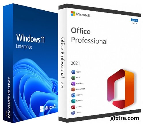 Windows 11 Enterprise 22H2 Build 22621.1635 With Office 2021 Pro Plus Multilingual