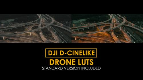 Videohive - DJI D-Cinelike and Standard LUTs - 40754680