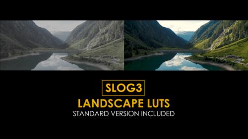 Videohive - Slog3 Landscape and Standard LUTs - 40754834