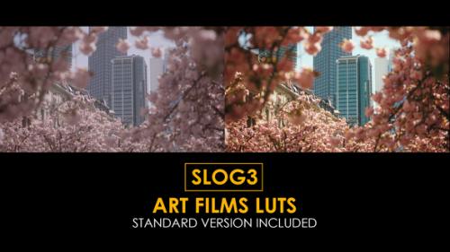 Videohive - Slog3 Art Films and Standard LUTs - 40754955