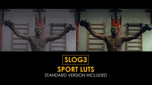 Videohive - Slog3 Sport and Standard LUTs - 40755951
