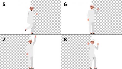 Videohive - Muslim Male Character Animation Pack - 40789035