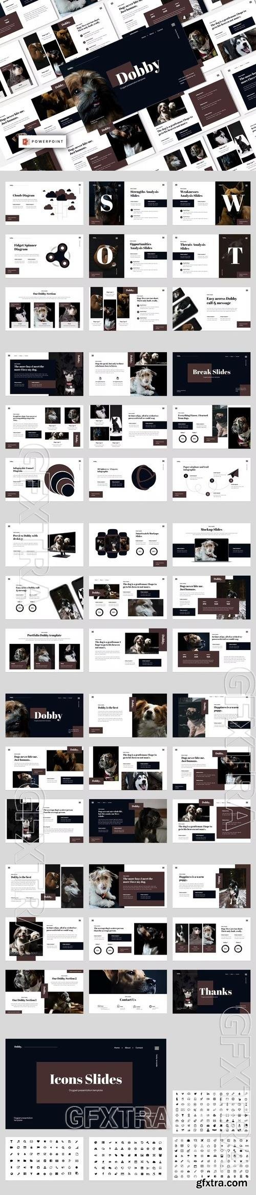 Dobby - Pet Shop Powerpoint Template SAKJRBH