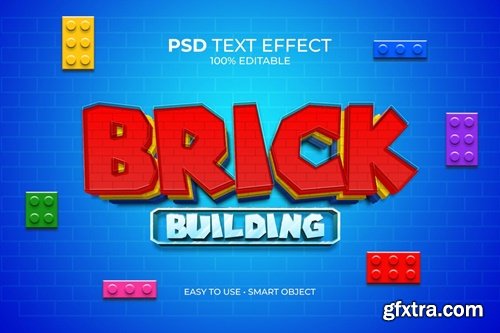 Brick Building Text Effect UZZUGXE