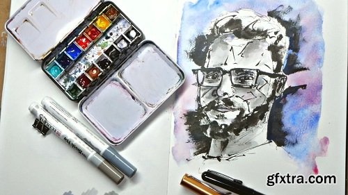 Sketching Portraits in 4 Steps – Simple, Easy, Expressive Techniques