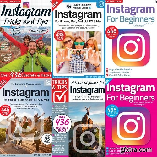 Instagram The Complete Manual, Tricks And Tips, For Beginners - 2022 Full Year Issues Collection