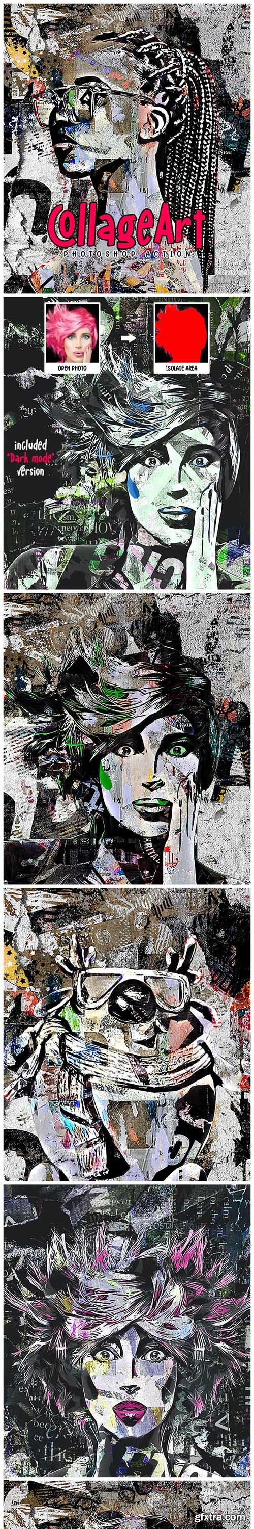 Graphicriver - CollageArt - Photoshop Action 35658056