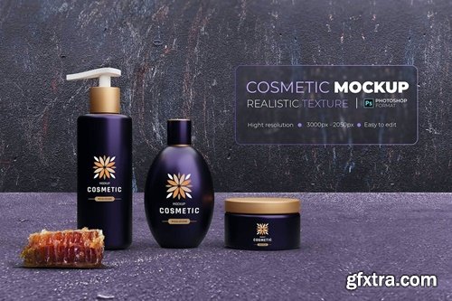 Realistic Mockup - Luxury Packaging Cosmetic 97NKFEE