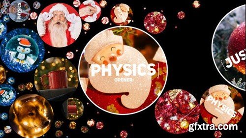 Videohive New year Physics Opener 35264196