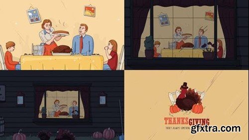 Videohive Thanksgiving Day Intro 40871738