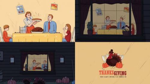 Videohive - Thanksgiving Day Intro - 40871738