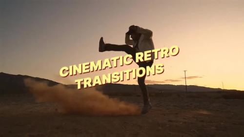 MotionArray - Cinematic Retro Transitions - 1204674