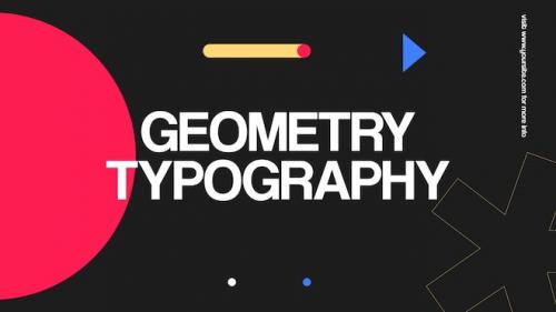 MotionArray - Geometry Typography - 1201413