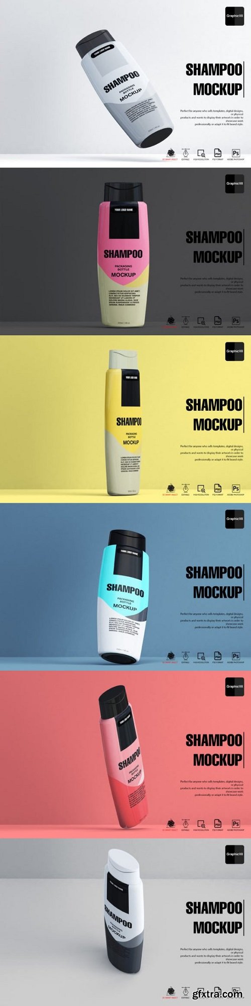 Shampoo Mockup