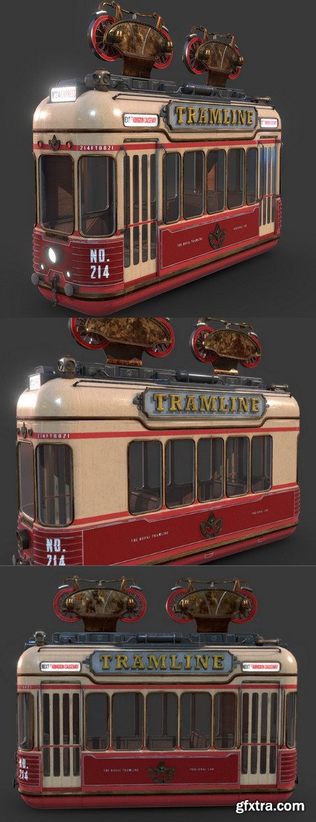 The Royal Tramline 3D Model