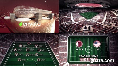 Videohive World Soccer Qatar 2022 Al Rayyan Stadium 40824840