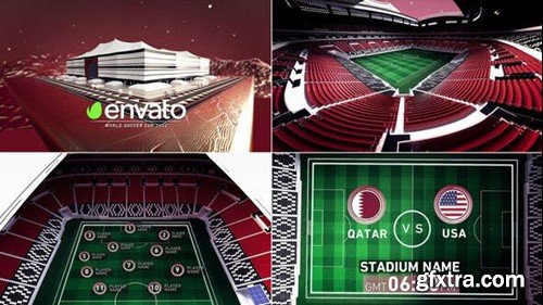 Videohive World Soccer Qatar 2022 Al Bayt Stadium 40791171