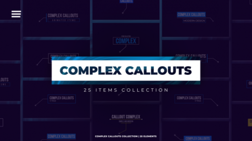 Videohive - Complex CallOuts | Premiere Pro - 41183154