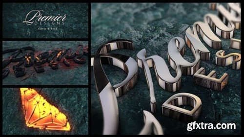 Videohive Gold-Silver-Metal And Hot Stone 41499286