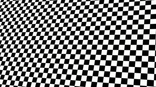 Videohive - White Black Slide Checker Board Animated - 40373145