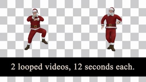 Videohive - Dancing Santa Claus Pack - 41149740