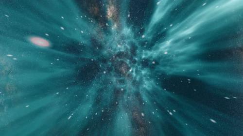 Videohive - Time Traveling Through Star Fields in Space Milky Way Galaxy - 41149821