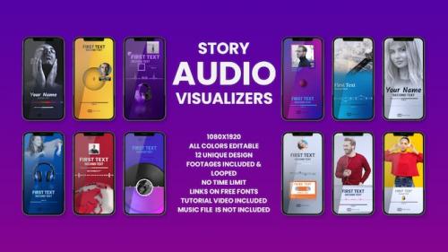 MotionArray - Story Audio Visualizers - 1160350