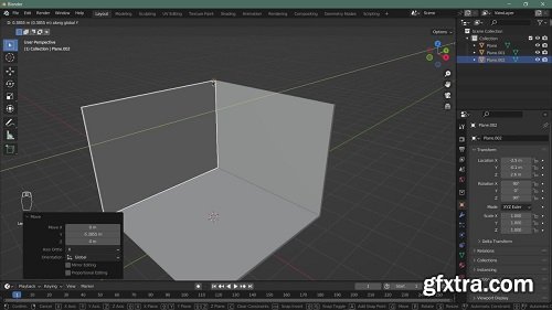 Model your Low Poly Room in Blender 3.3