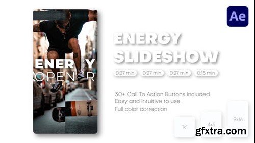 Videohive Energy Slideshow - Instagram Reels, TikTok Post, Short Stories 41407206