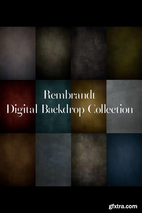 The Backdrop Studio - Rembrandt Digital Texture Backdrop Collection