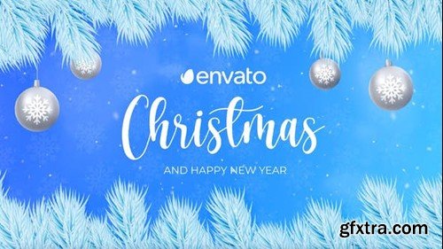 Videohive Merry Christmas Text Logo Reveal 41626165
